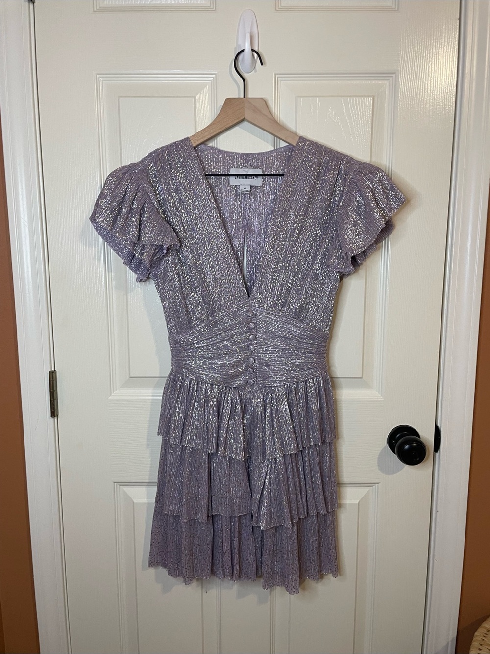 Sabina Musayev Devon Dress in Lilac Size XS NWOT - Picture 3 of 10